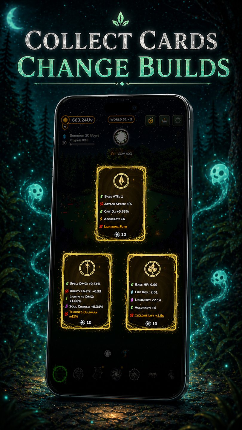 Collect Cards Change Builds