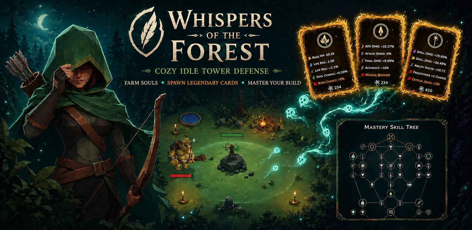 Whispers of the Forest â€” Cozy Idle Tower Defense